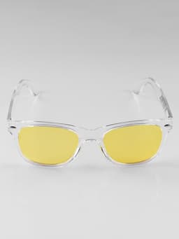 Очки солнцезащитные «OneSun. Wayfarer», uv 400, 4.5×5 см, жёлтые