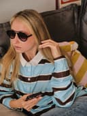 Очки солнцезащитные OneSun, uv 400, 14×14×5 см, линза 4.5×5.2 см, градиент