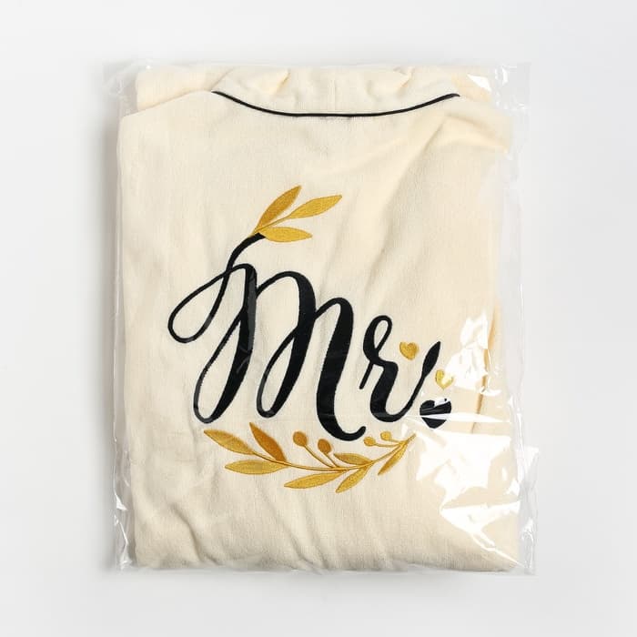 Халат махровый мужской Mister, размер 56-58