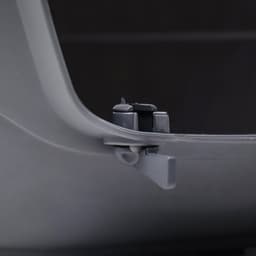 Переноска для животных до 9 кг «Пижон», 43×29×27.5 см, металлическая дверь, пластик, белая, серая