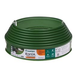 Лента бордюрная, 10 см×10 м, толщина 1 мм, пластиковая, оливковая, KANTA