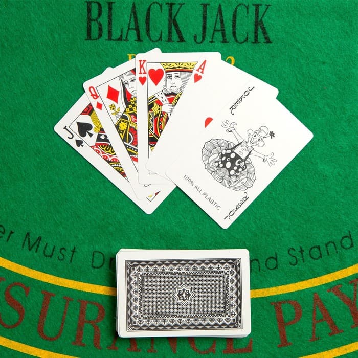 Карты игральные пластиковые «Royal», колода 54 шт., 8.8×5.7 см