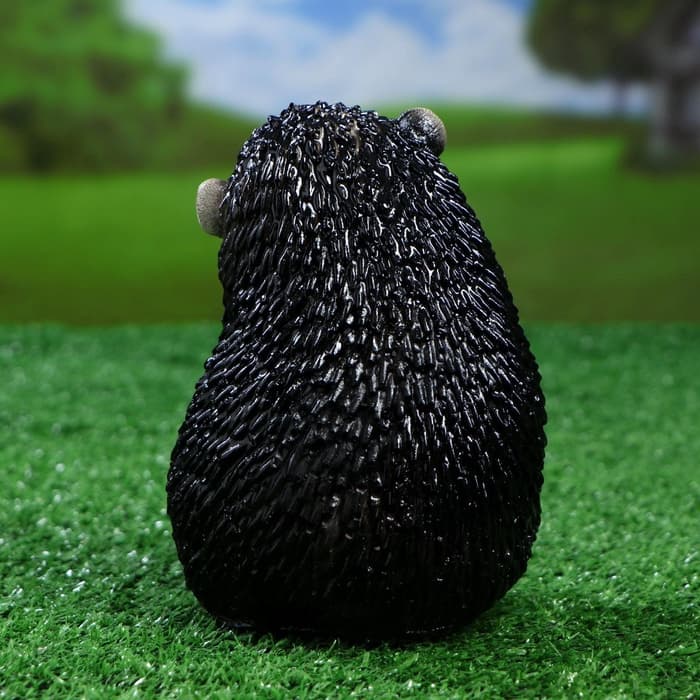 Садовая фигура из гипса «Ежик с цветами», 15×11×12 см