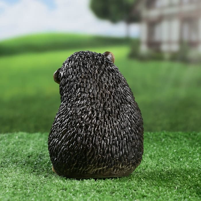 Садовая фигура из гипса «Ежик с цветами», 15×11×12 см