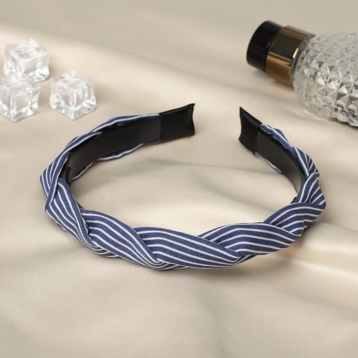 Ободок для волос QF «Амалия», полосы, 2 см, МИКС