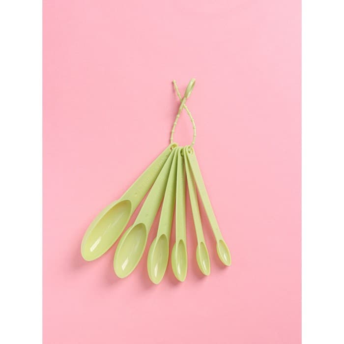 Набор мерных ложек Доляна «Изящество», 6 шт., 13×3 см, МИКС