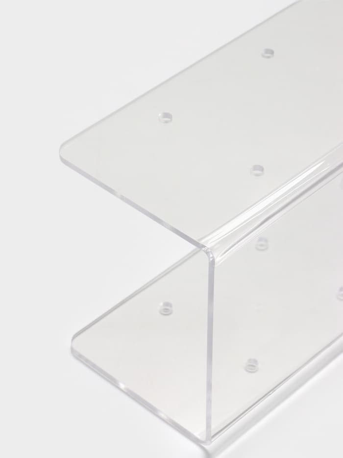 Подставка под леденцы 30×9.5×7.5, оргстекло 3 мм, вместимость 10 шт.