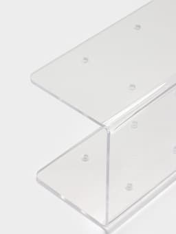 Подставка под леденцы 30×9.5×7.5, оргстекло 3 мм, вместимость 10 шт.