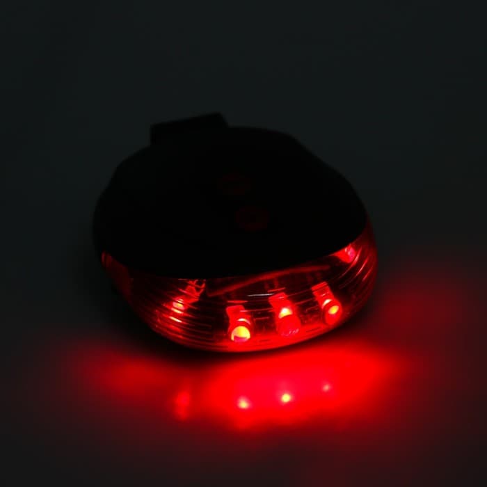 Задний фонарь с лазером «Мастер К», велосипедный, водонепроницаемый, 4 режима, 2ААА