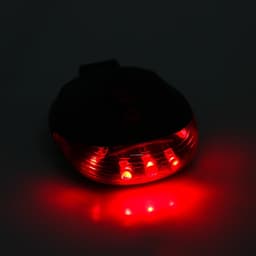 Задний фонарь с лазером «Мастер К», велосипедный, водонепроницаемый, 4 режима, 2ААА