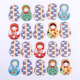 Мемо «Матрёшки» 20 матрёшек