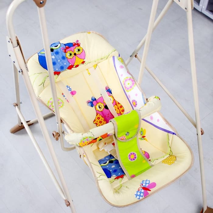 Качели детские напольные «Ветерок-Люкс», бежевый, МИКС