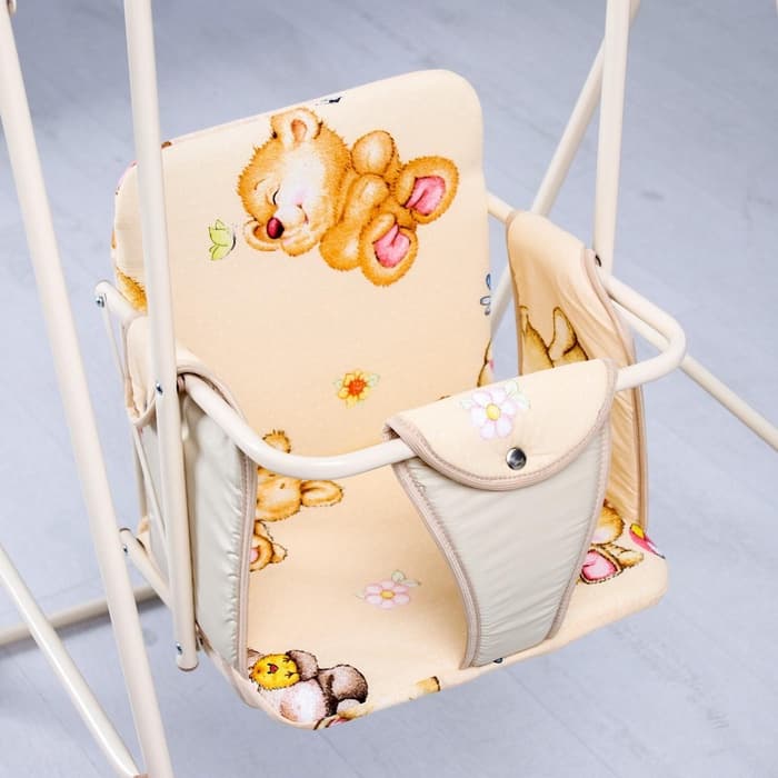 Качели детские напольные «Ветерок», бежевые, МИКС