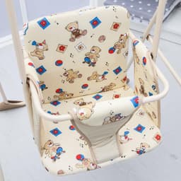 Качели детские напольные «Ветерок», бежевые, МИКС