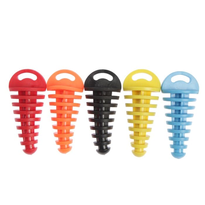 Заглушка в выхлопную трубу мотоцикла, пластик, МИКС