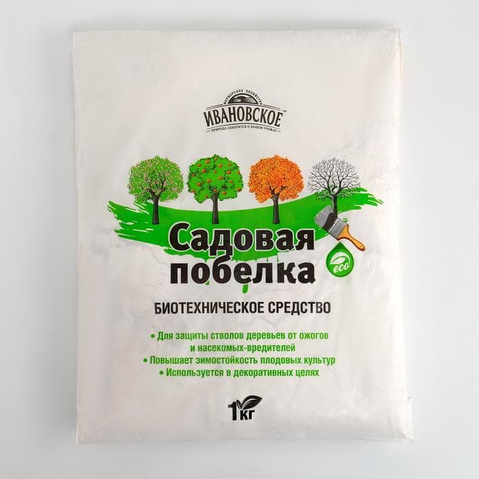 Садовая побелка, 1 кг, «Ивановское»