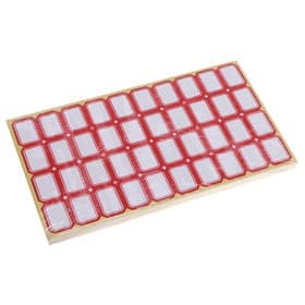 Набор 58 листов: ценники самоклеящиеся, 19×26 мм, 40 штук на 1 листе