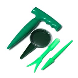 Набор посадочного инструмента: конус - 2 шт., сеялка, пикировщик, пластик, Greengo