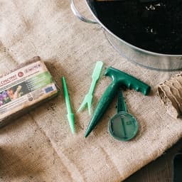 Набор посадочного инструмента: конус - 2 шт., сеялка, пикировщик, пластик, Greengo