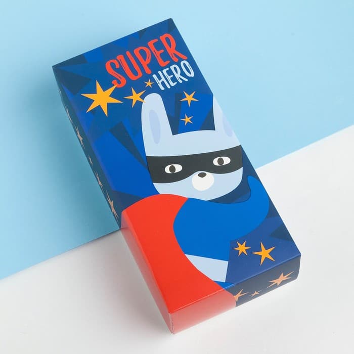 Носки для мальчика KAFTAN: Super hero, набор 5 пар, размер 22-24