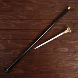 Сувенирная трость с клинком 30 см, набалдашник: кристалл