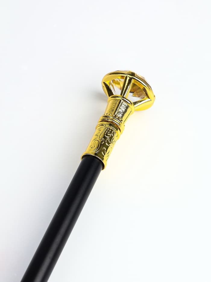 Сувенирная трость с клинком 30 см, набалдашник: кристалл