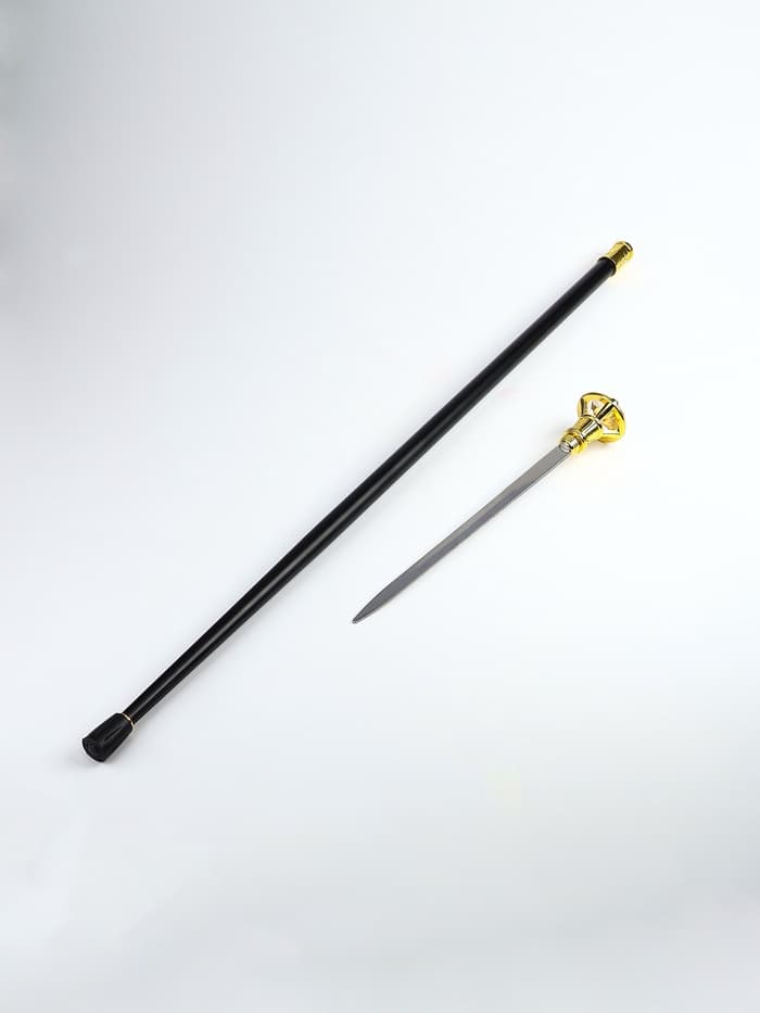 Сувенирная трость с клинком 30 см, набалдашник: кристалл