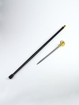 Сувенирная трость с клинком 30 см, набалдашник: кристалл