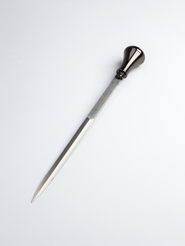 Сувенирная трость с клинком 30 см, набалдашник: Герб РФ