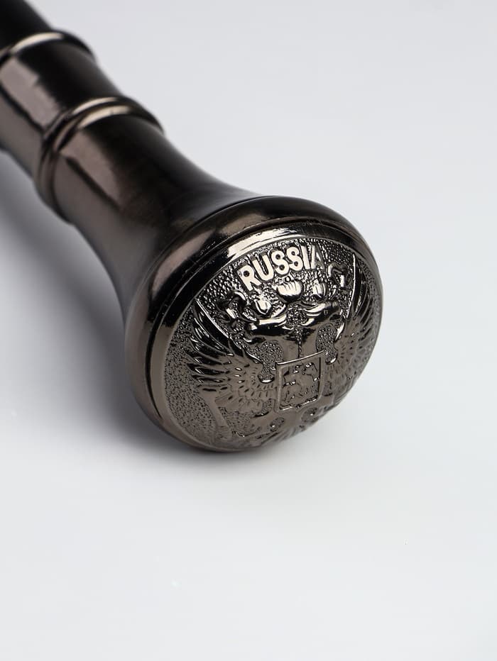 Сувенирная трость с клинком 30 см, набалдашник: Герб РФ