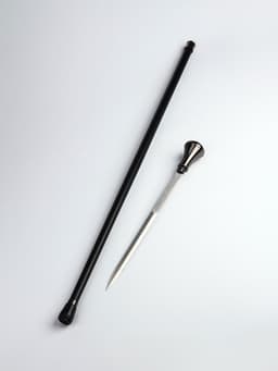 Сувенирная трость с клинком 30 см, набалдашник: Герб РФ