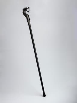 Сувенирная трость с клинком 30 см, набалдашник: дракон серебристый