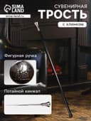 Сувенирная трость с клинком 30 см, набалдашник: Санкт-Петербург