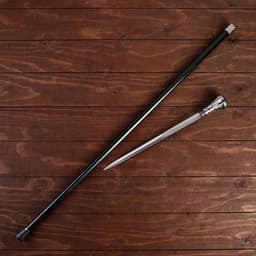 Сувенирная трость с клинком 30 см, набалдашник: медведь