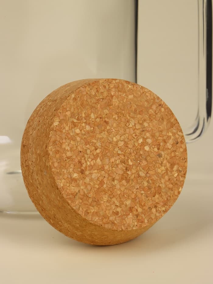 Чайник SL-Home «Эко», 1 л, 18×11×17.5, с пробковой крышкой, стекло, прозрачный