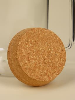 Чайник SL-Home «Эко», 1 л, 18×11×17.5, с пробковой крышкой, стекло, прозрачный