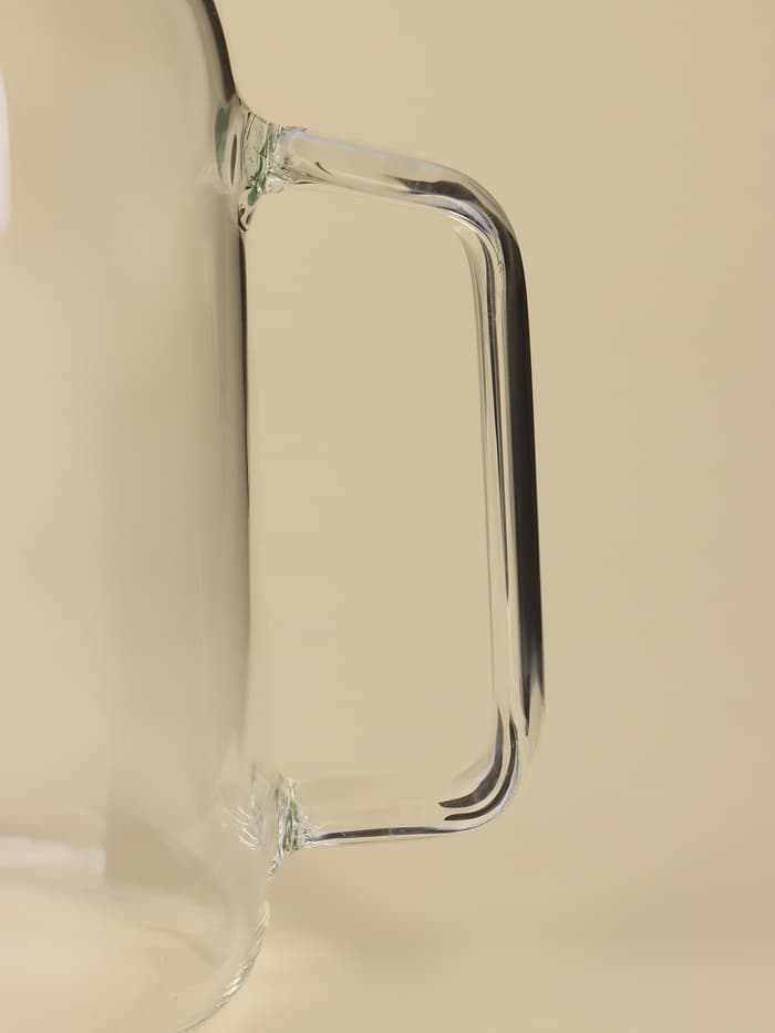 Чайник SL-Home «Эко», 1 л, 18×11×17.5, с пробковой крышкой, стекло, прозрачный