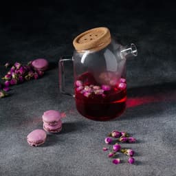 Чайник SL-Home «Эко», 1 л, 18×11×17.5, с пробковой крышкой, стекло, прозрачный