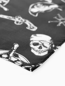 Бандана «Весёлый Роджер», 50×50 см, чёрный