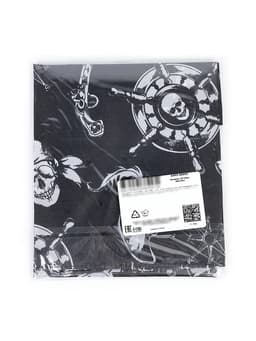 Бандана «Весёлый Роджер», 50×50 см, чёрный