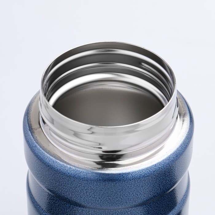 Термос для еды Мастер К, 700 мл, нержавеющая сталь, синий