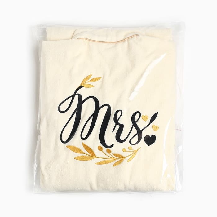 Халат махровый женский «Этель» Missis, размер 50-52, хлопок