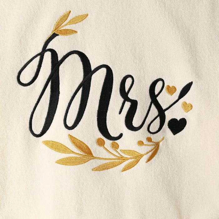 Халат махровый женский «Этель» Missis, размер 50-52, хлопок