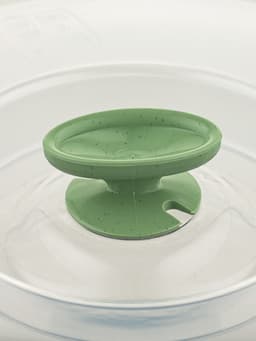 Крышка для СВЧ, d=28 см, внутр. d=26 см, пластик, МИКС