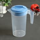 Кувшин для воды с крышкой, 1.2 л, пластик, МИКС