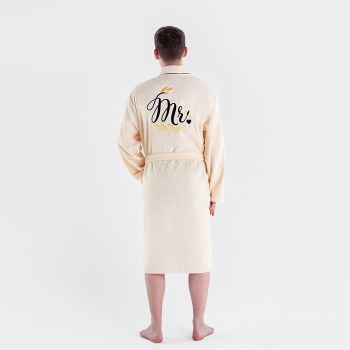 Халат махровый мужской «Этель» Mister, размер 52-54