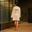 Халат махровый женский «Этель. Жена любимая», размер 50-52, 100% хлопок