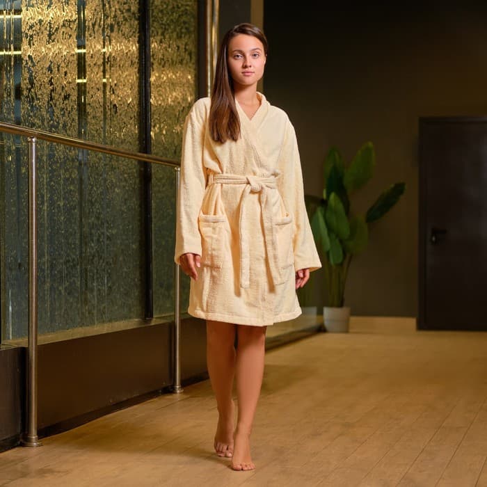 Халат махровый женский «Этель. Жена любимая», размер 50-52, 100% хлопок