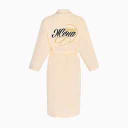 Халат махровый женский «Этель. Жена любимая», размер 50-52, 100% хлопок