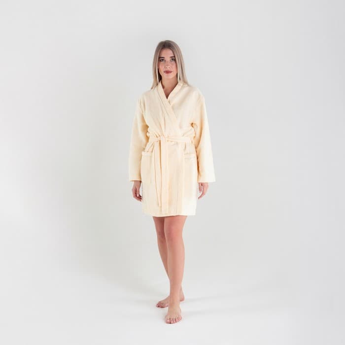 Халат махровый женский «Этель. Жена любимая», размер 50-52, 100% хлопок